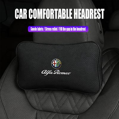 CAR COMFORTABLE HEADREST AND LUMBAR SUPPORT VALVE CAP For Giulietta GT 159 147 156 Mito Brera Giulia F1 Stelvio