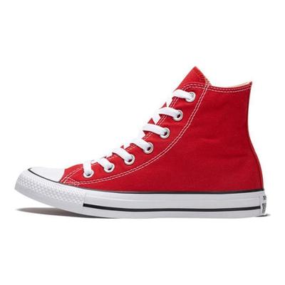 Zapatillas de Lona All Star Classic Evergreen de Caña Alta Unisex Rojo Chino
