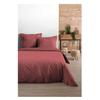Housse de couette 220 x 240 cm uni rouge
