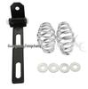 Black Spring Seat Cushion for Motorcycle Accessories Modification