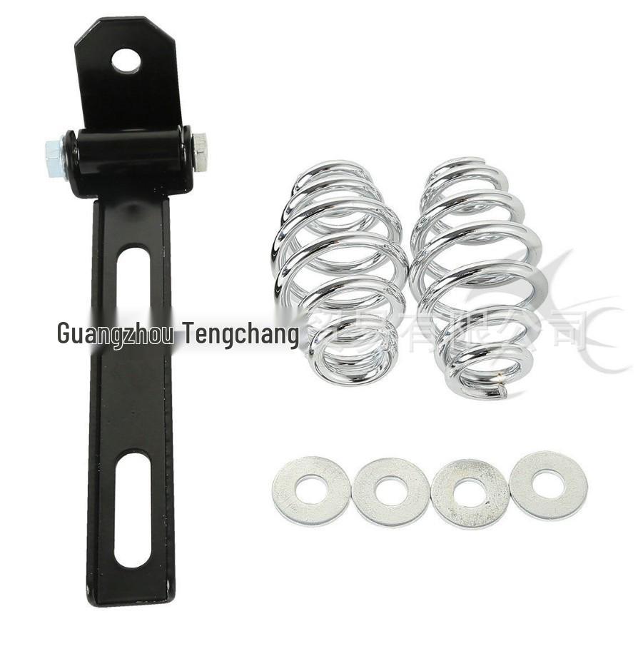 Black Spring Seat Cushion for Motorcycle Accessories Modification