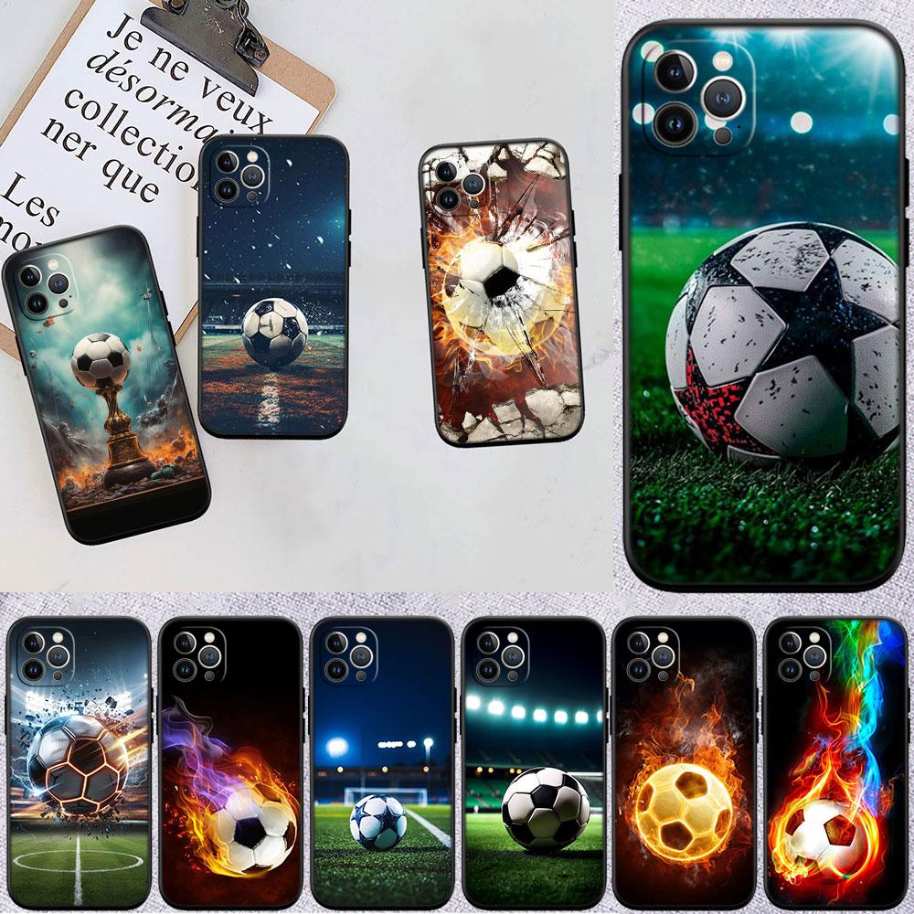 BF58 Football Soccer Soft Shell Phone Case for Xiaomi Poco C40 C50 C51 C55 C65 C71 C75 F3 F5 F6 F7 M2 M3 Pro Ultra
