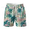 2025 Beach Shorts Men's and Women's Summer Thin Quick-drying Swimming Trunks Trendy Printed Large Pants Loose Pajama Pants Casual Five