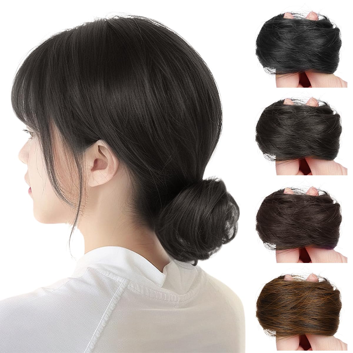 

ORSUNCER Bun Comb Volume Natural Point Японские волосы Повседневный черный коричневый парик, Волосы, Резинка для волос, Шиньон, Стиль, Увеличение, Стильный, Парик, Стиль,