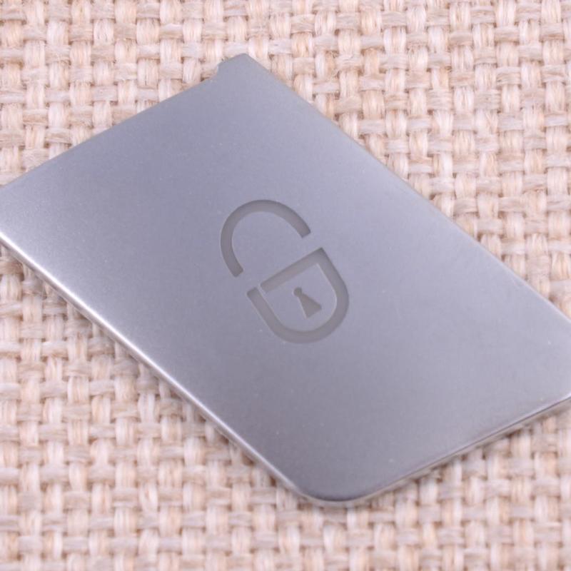 Car Door Unlock Button Cover Stickers Trim Set Fit For Mercedes Benz C W204 E W212 2010 2011 2012 2013 2014