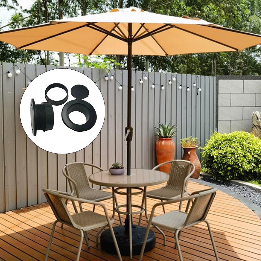 12 Piece Umbrella Hole Cover Set for Patio Use Fits 1 65 Inch Umbrella Poles Suitable for All For Outdoor Tables