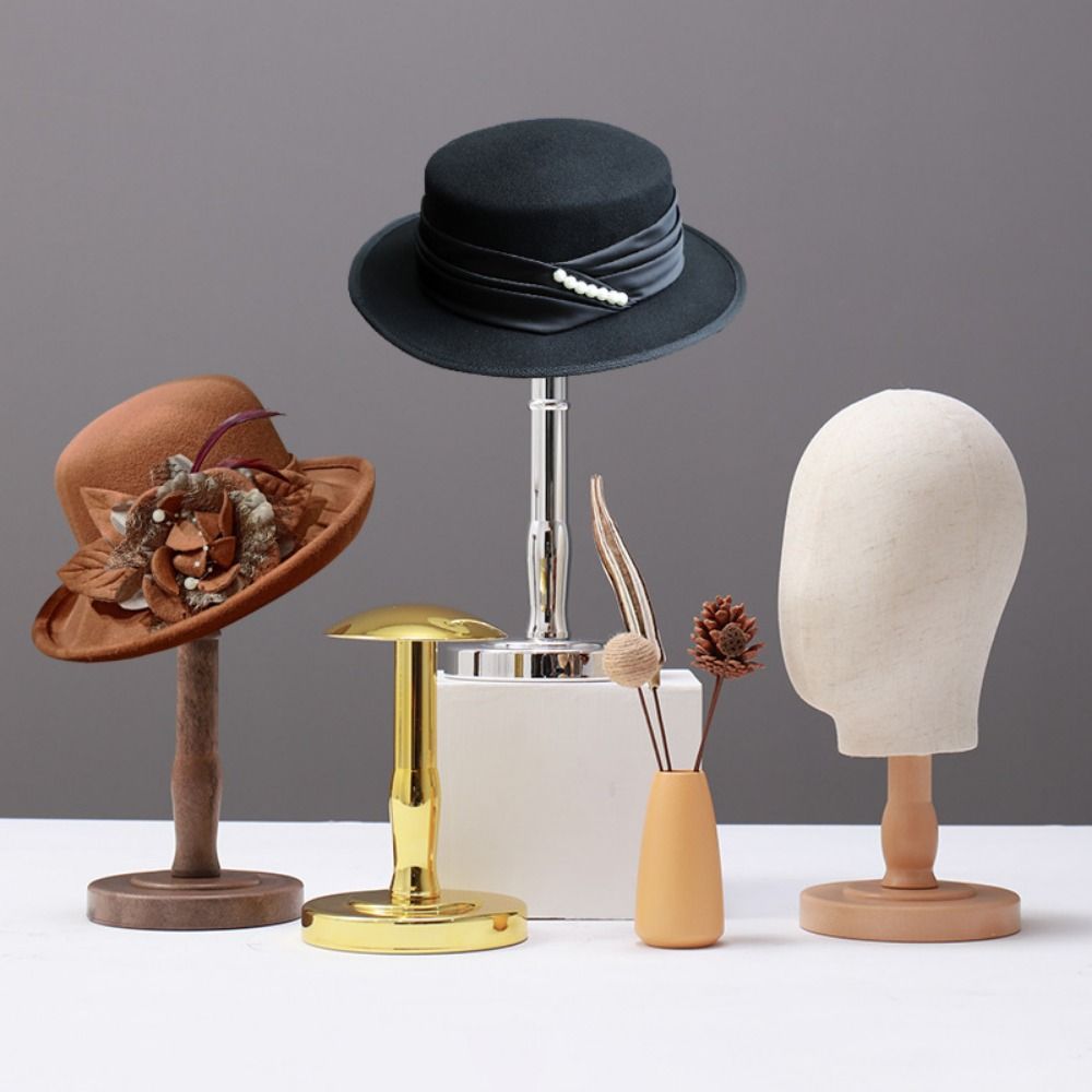 Detachable Wig Head Holders Multi-color Hat Display Stand Hair Drying Model Head Model Salon Use