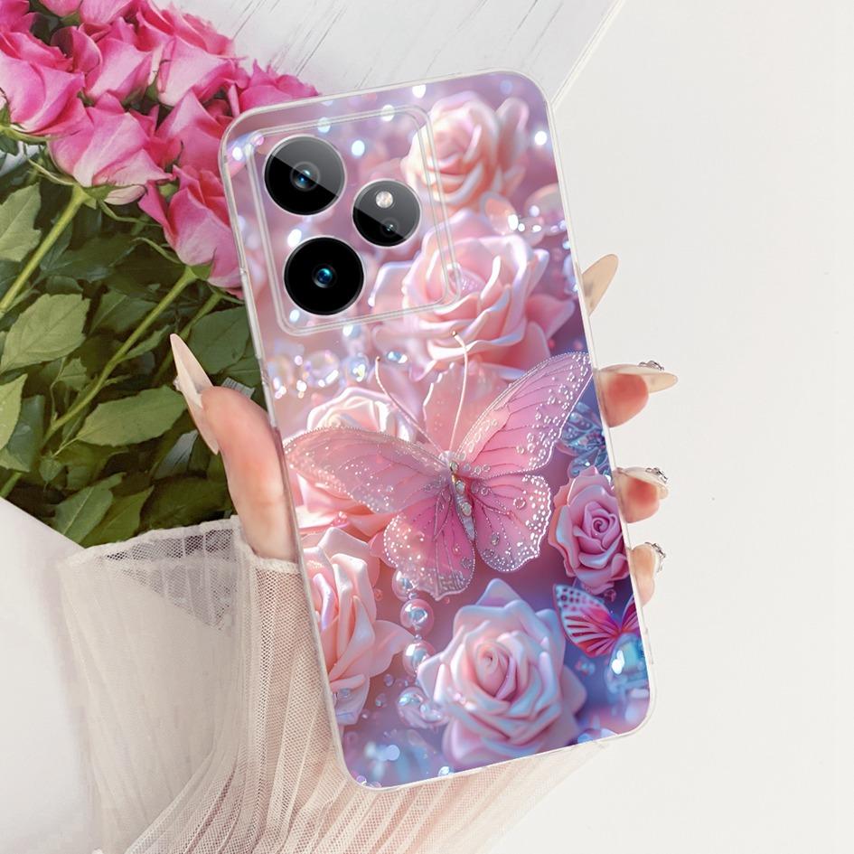 For Realme GT 7 Pro Case RMX5010 RMX5011 Luxury Dragon Lion Cartoon Soft Silicone Cover For Realme GT 7T GT7 7Pro Phone Case Bag