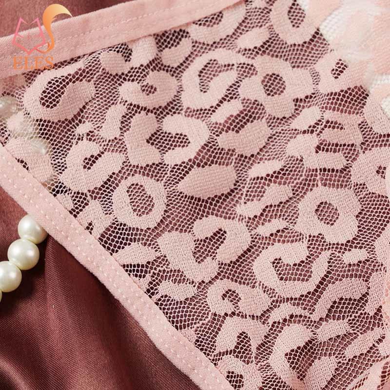 Sexy Thin Ladies Lace Mesh Light Panties Summer Sexy Comfortable Breathable Underwear Women's Thong