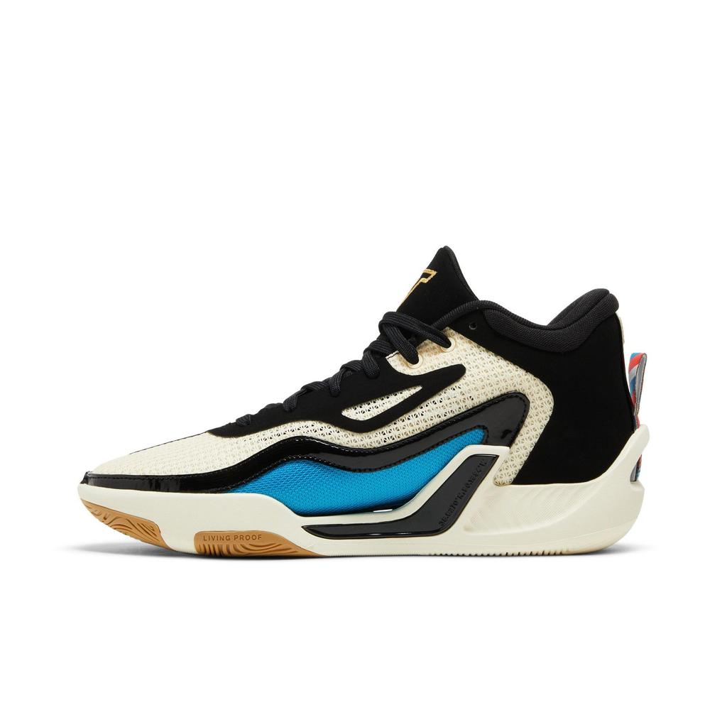 Air Jordan Tatum 1 PF 'Barbershop' (Unisex) Coconut Milk / Metallic Gold / Black / Laser Blue / Bright Crimson Basketball Shoes DX5574 180