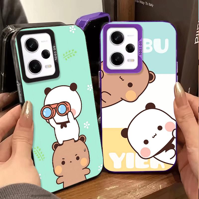 Bubu Dudu Cartoon Cute Soft Phone Case for Samsung Galaxy S24 S25 FE S26 Edge S23 Ultra S22 Plus S21 + Shockproof Cover Back She