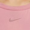 Nike Dri-Fit One Seria Klasyczna Wygodna Miękka Szybkoschnąca Koszulka z Krótkim Rękawem Damska Koszulki Różowa FN2799-699