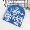 Unisex Knitted Beanie With Irregular Pattern Warm Fabric For Fall And Winter Wear