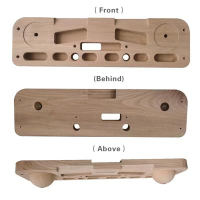 Holz Kletter-Fingerboard Türrahmen Handstärker Ausrüstung Unterarmtrainer für Training Fingergriff und Klimmzug