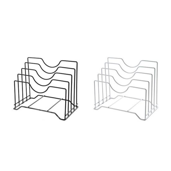 Topfdeckelständer Rack Küchenpfannenorganisator Hohe Stabilität Multifunktional Platzsparend Küchenbacken