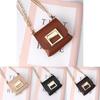 Mini Waist Bag With Chain Strap For Men And Women In Pu Material For Street Style Fashion