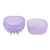 15ml Scalp Applicator Comb Transparent Massage Scalp Serum Applicator for Hair Oil Care Purple