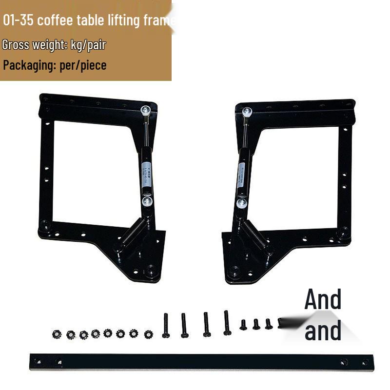 Hydraulic Lift & Fold Coffee Table Hinge - Multifunctional Furniture Hardware Support.