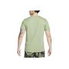 Nike Miler Large Logo Print Round Neck Short Sleeve T-Shirt Men T-Shirts Oil-Green FN8517-386