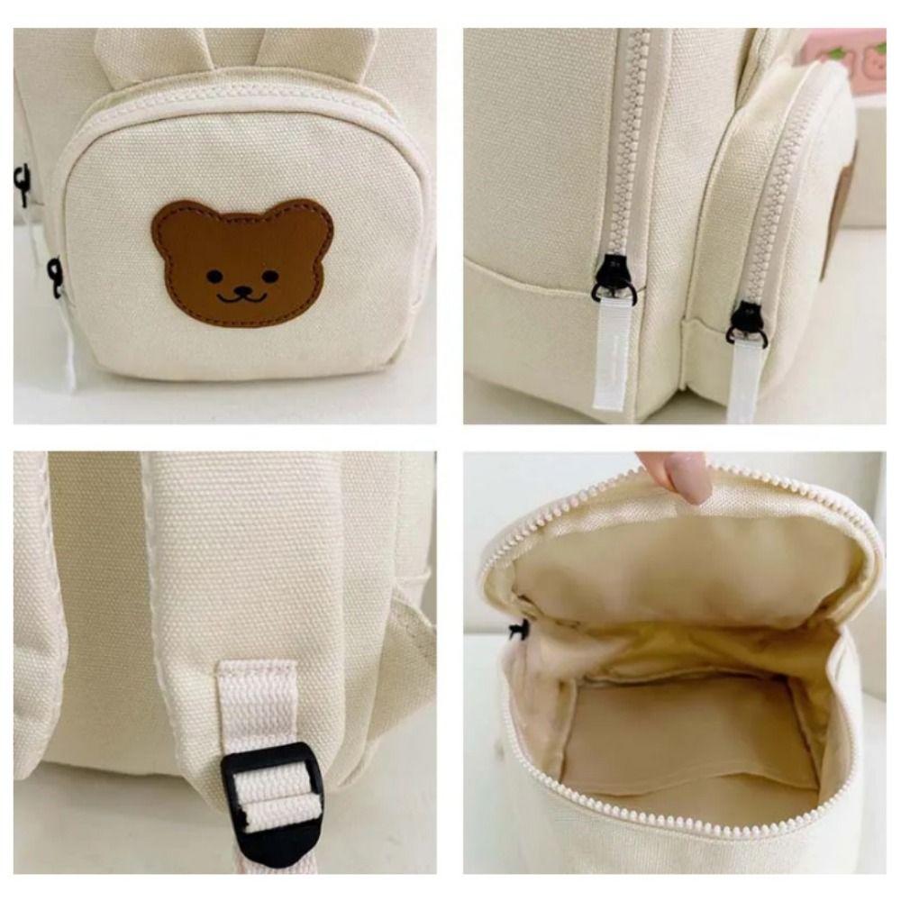 Canvas Children's Handbags Korean Kids Backpack Cute Kids Travel Bag Kids' Gift