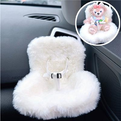 15-17cm Auto Puppensitz für Labubu Puppe Kindersitz Niedliche Puppe Luftauslass Aromatherapie Dekoration Auto Innendekoration