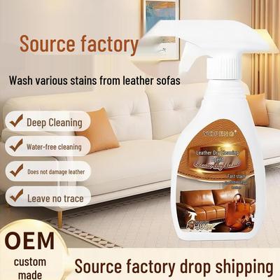 YOPENG Leather Cleaner Spray for Bags and Sofas - Stain Removal & Maintenance