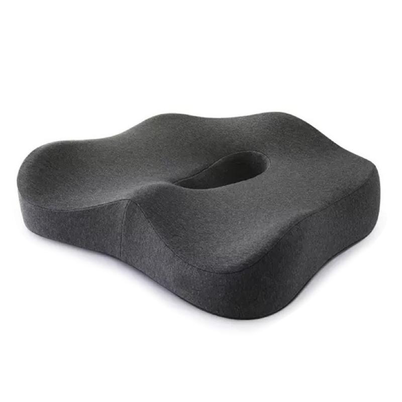 Ergonomic Coccyx Pillow with Removable Washable Cover Support for Long Sitting Hour Office Car