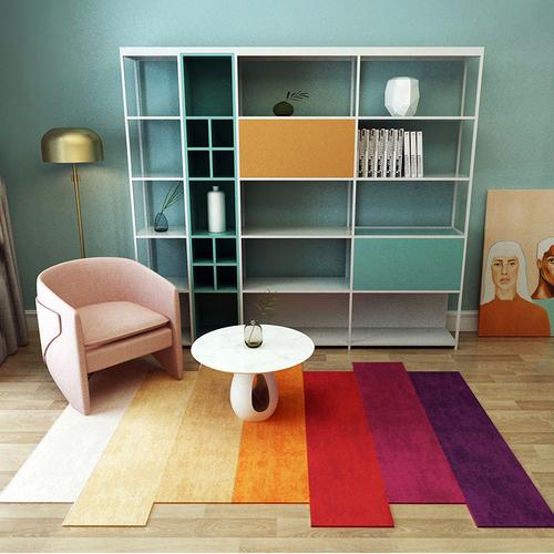 

European Style Irregular Carpets for Living Room Decoration Teenager Bedroom Decor Rugs Nonslip Carpet Coffee Table Area Rug Mat 80*120cm
