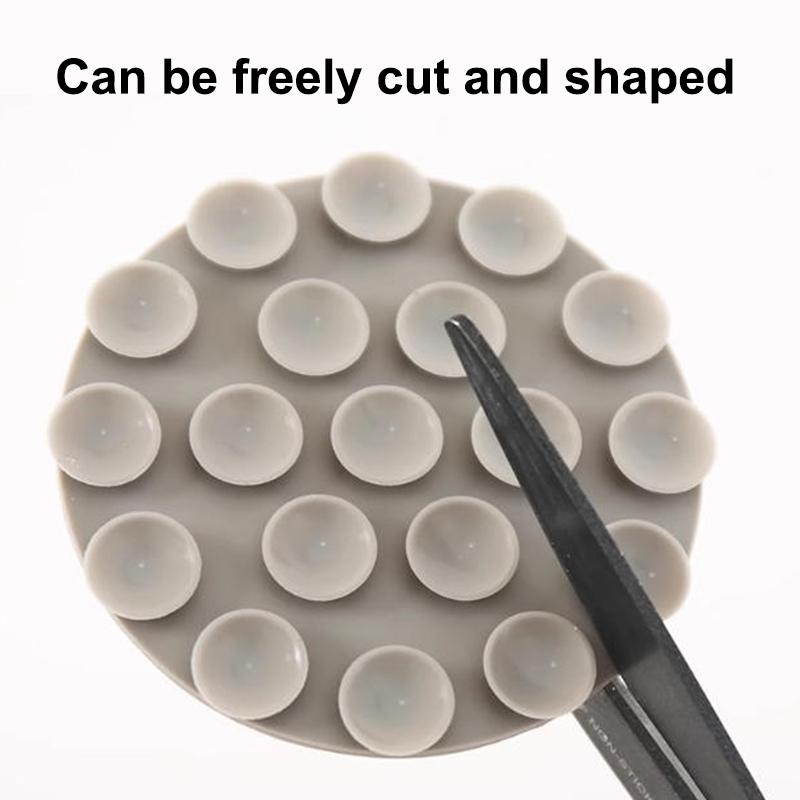 1/5Pcs Vase Anti-Toppling Sticker Silicone Suction Cup Sticker Double-Sided Easy Adhere,Prevent Knocking Over Vase Fixed Sticker