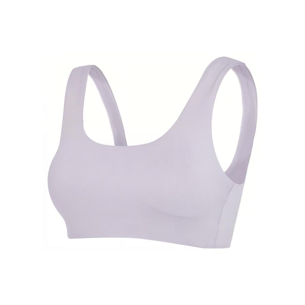 Nike Womens Dri-Fit Alate Solid Training Sports Bra Women Underwear Purple FB3240-536