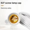 Universal E27 Screw Lamp Holder Suspension Design Suspension Lamp Holder LED Bulb Socket Adapter