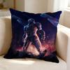 Scifi game MMass Effect NN Square DoubleSided printed Pillow Case Bedroom Bedside Pillow Sofa Cushion Cover