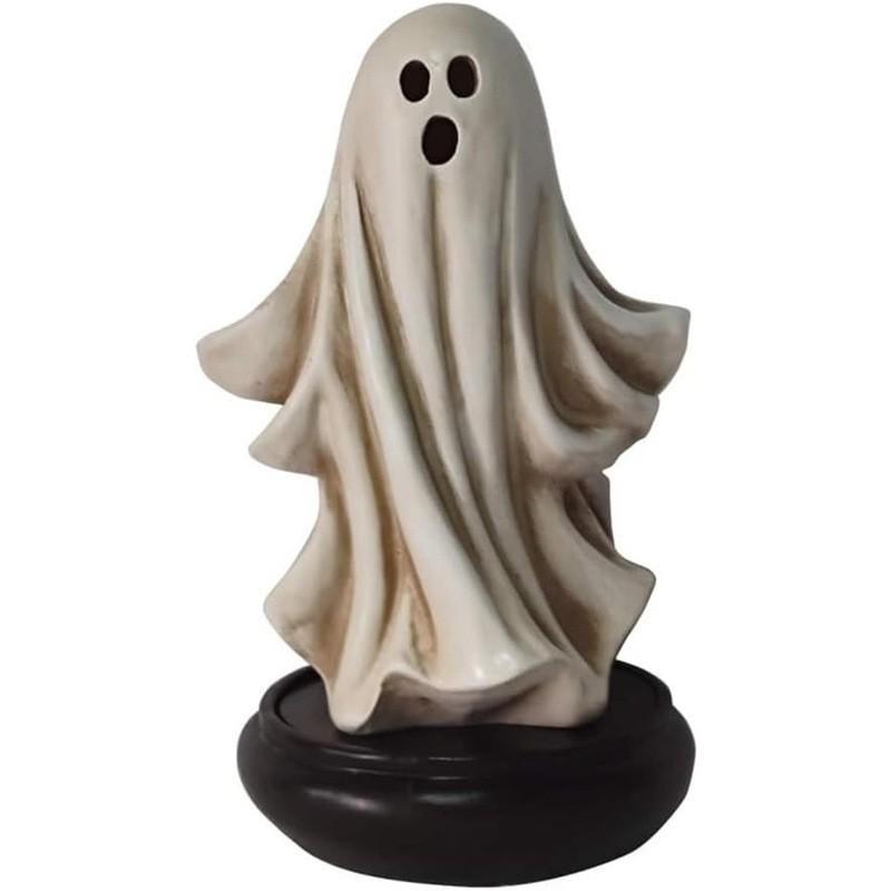 

Enchanting Ghost Incense Holder Charming Halloween Decorative Resin Craft Gift For All Occasions