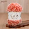 Hand Knitted Fur Yarn Long Hair  Hat Scarf DIY Wool Yarn Simulation Fur Crt Material Autumn Faion Accories