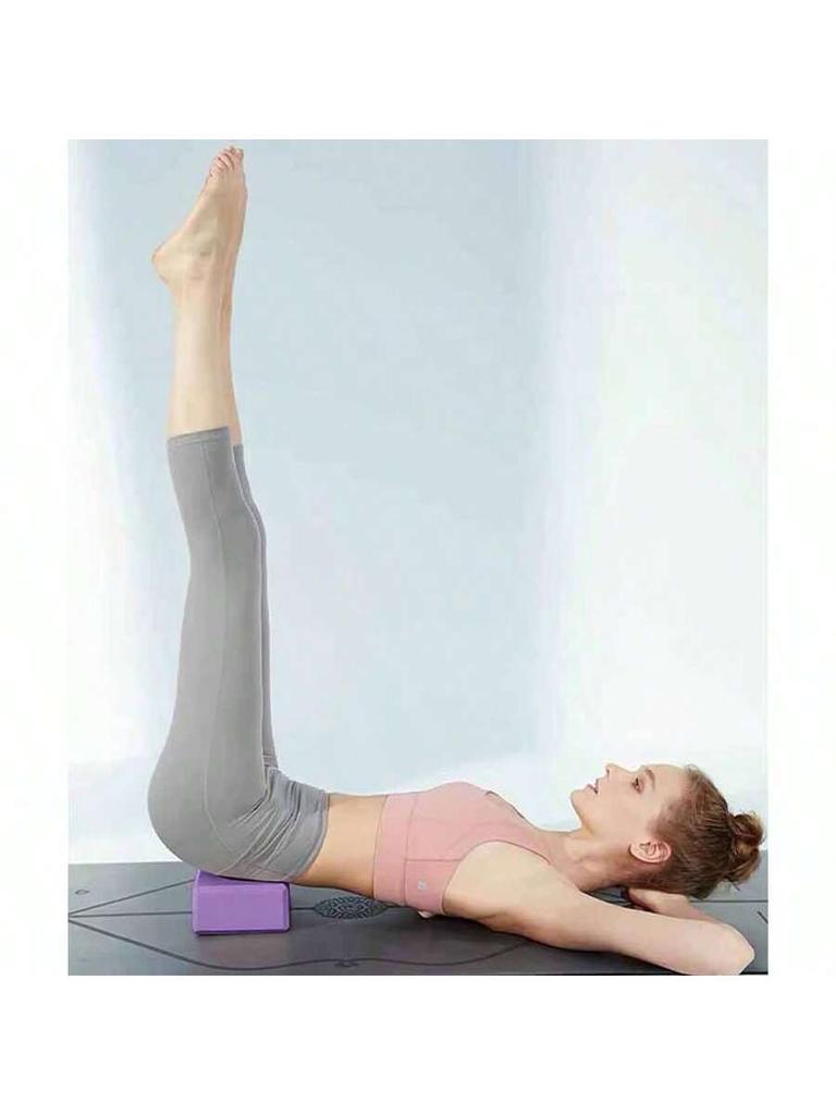 Two Pieces of Home Leisure Yoga Bricks, Pilates Foam Bricks, Multi-functional Reinforcement Mats, Home Fitness Equipment Foam Br