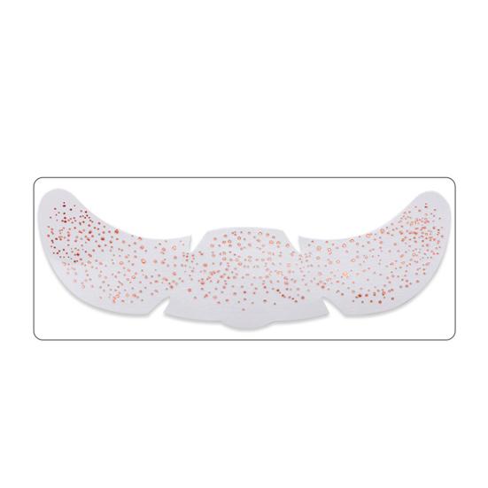 Nostalgie Freckles Face Tattoo, Glitter Makeup Patches, Sparkling Speckles, Holographic-Face Temporary Tattoo for Christmas Parties Musical