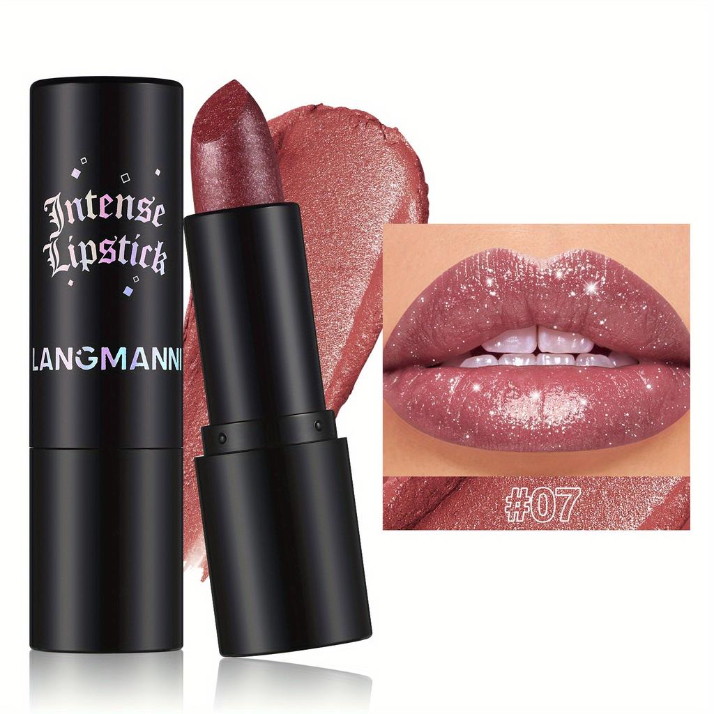 

Изящная мерцающая перламутровая губная помада Velvet Highly Piggy Diamond Lipstick Antistick Cups Easy To Color Lip&Cheek Двойное использование губной помады 07