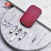 THREE SEVEN 9-Piece Stainless Steel Nail & Personal Care Set