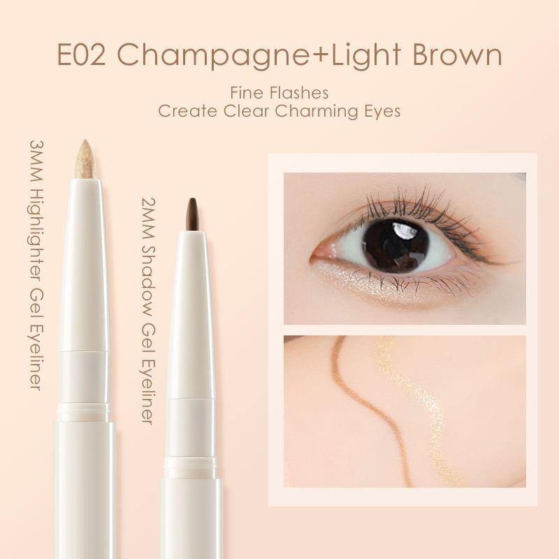 FOCALLURE - Double-headed Eye Contouring Stick - 2 Colors