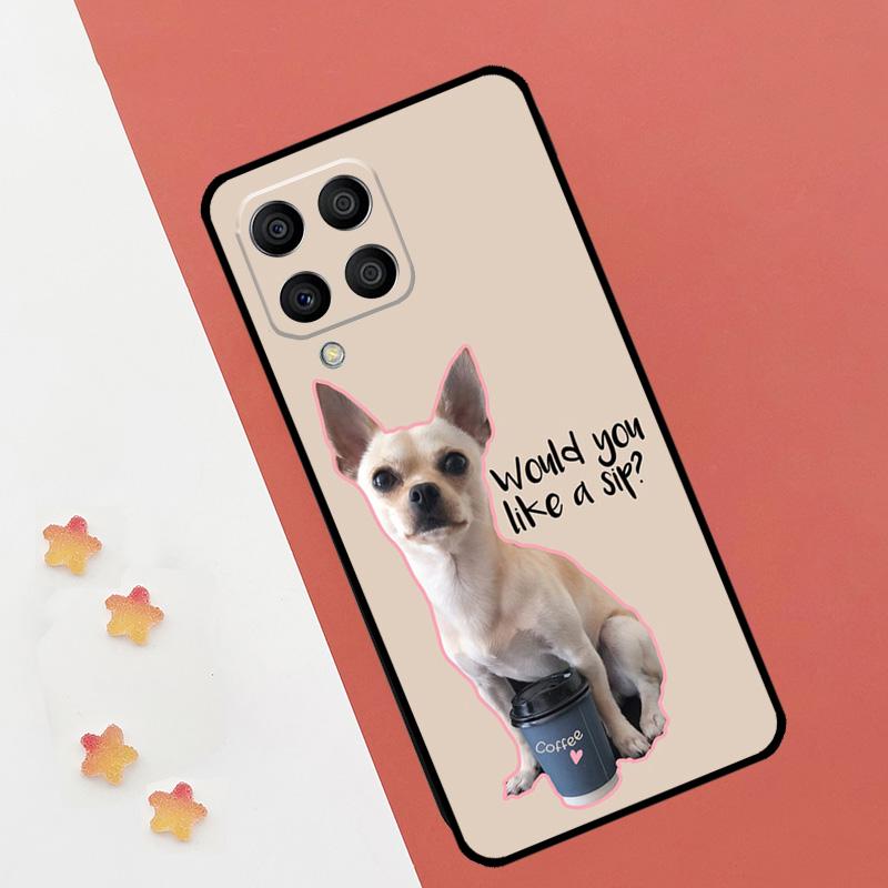 Chihuahua Dog For Samsung Galaxy M11 M21 M31 M13 M33 M35 M53 M55 M15 M14 M34 M54 M12 M32 M52 M06 M16 Case