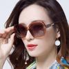 2025 Trendy Women's Retro Large Frame Sunglasses for Sun Protection