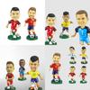 Resin Soccer Star Figurine 12cm Home Decor And Car Ornament Gift For Boys**