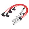 Aupoko 4Pcs Car Spark Plug Ignition Wire Cable Set for Jetta Golf Beetle 57041 09487 27588 35-77573 CH74205