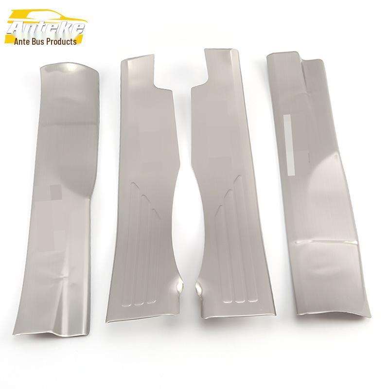 Peugeot 508 Stainless Steel Anti-Scratch Sill Strips & Welcome Pedal Stickers