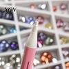 Bead Picking Pen for Crafts Auto Dispenser Pen, Wax Free Faux Diamond Art Tool Picker Round Diamonds DIY Embroidery Accessories
