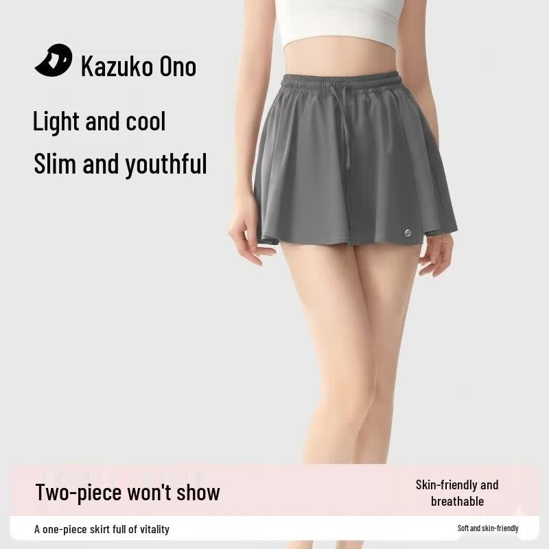Ono Kazuko Women s Summer Yoga A-line Skirt M