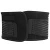 Breathable Waist Protection Compression Steel Plate Back Support Belt Lumbar Fixed BeltL Black