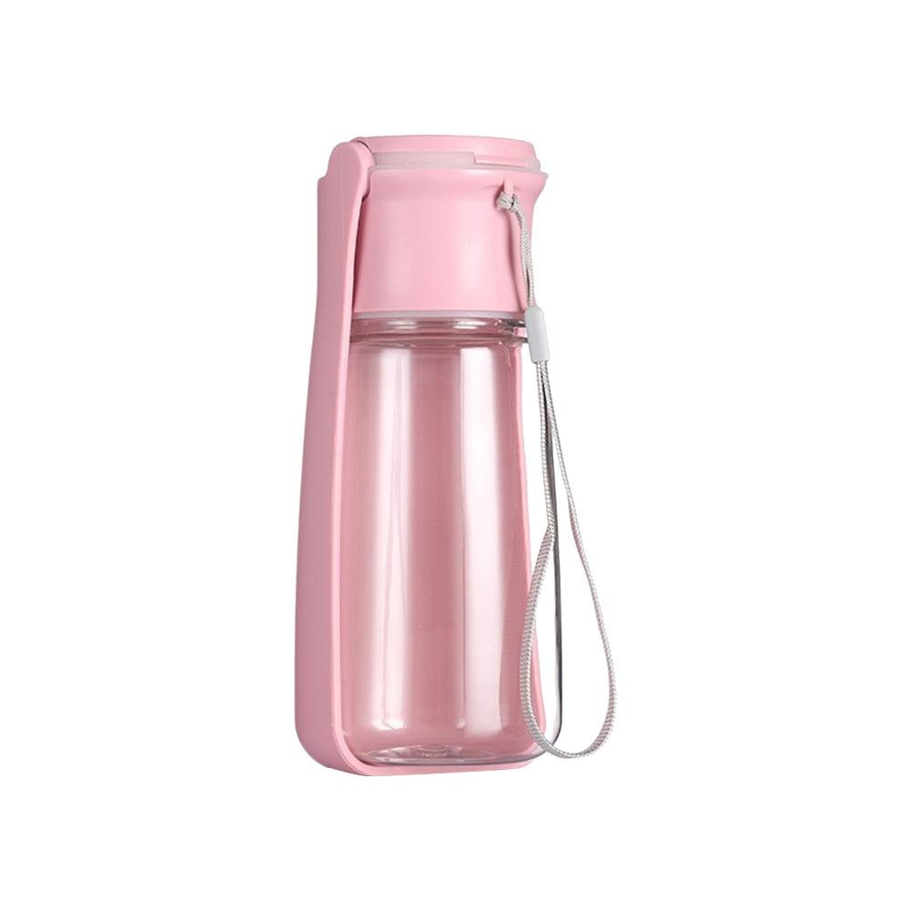 

Foldable Cats Water Feeder Bowls Portable Dog Water Dispenser Dog Water Bottle For Pet Dogs Cats розовый