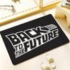 Hot B Back To the F Future Floor Mat Cozy Flannel Soft Thick Non Slip Mat For Living Room Bedroom Kitchen Decor Rugs