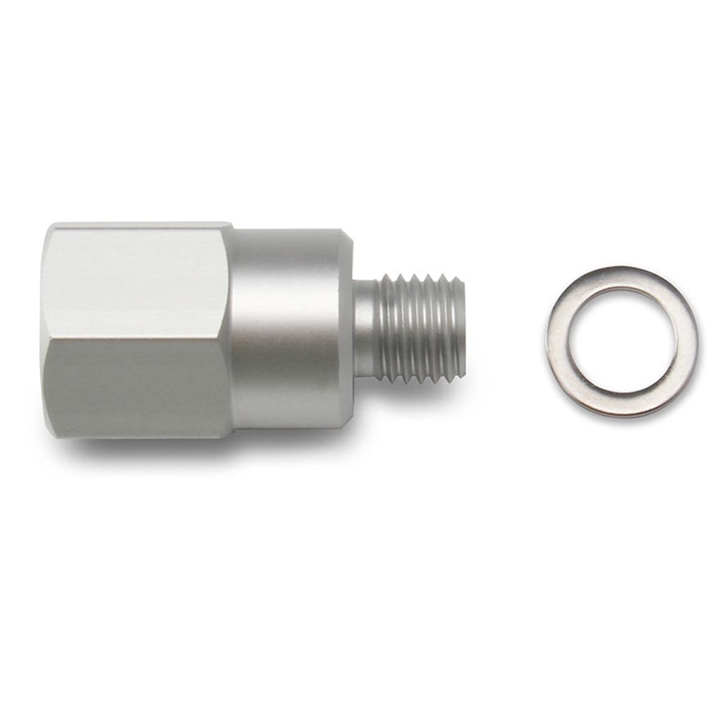 Adapter Sensor 3/8 NPT Engine Temperature M12 1.5 Automobile Coolant Angled Accessories Replacement Aluminium Durable